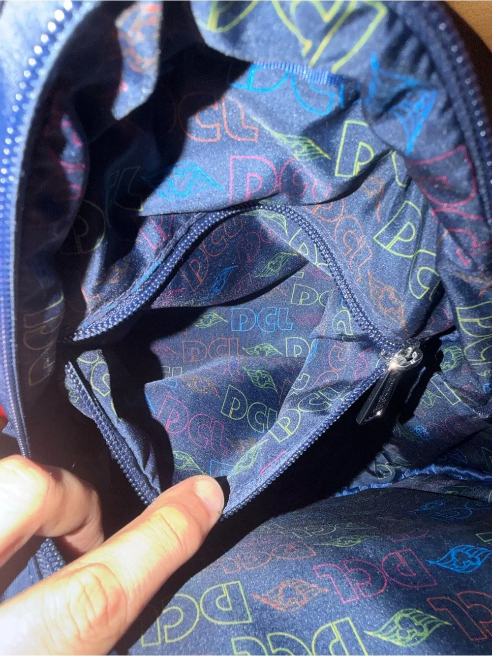 Loungefly Disney Cruiseline Navy Mini Backpack